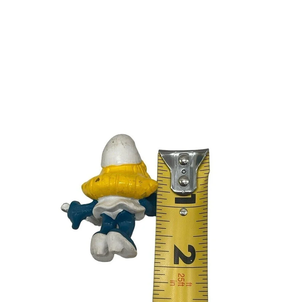 1980’s /1970’s Lot Of 5 Vintage Peyo Smurf Schleich Figures Hong Kong RARE